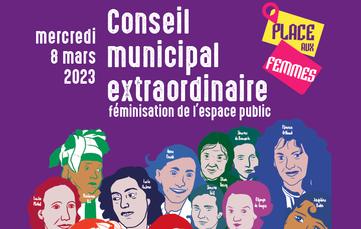Un conseil municipal extraordinaire de féminisation de l’espace public